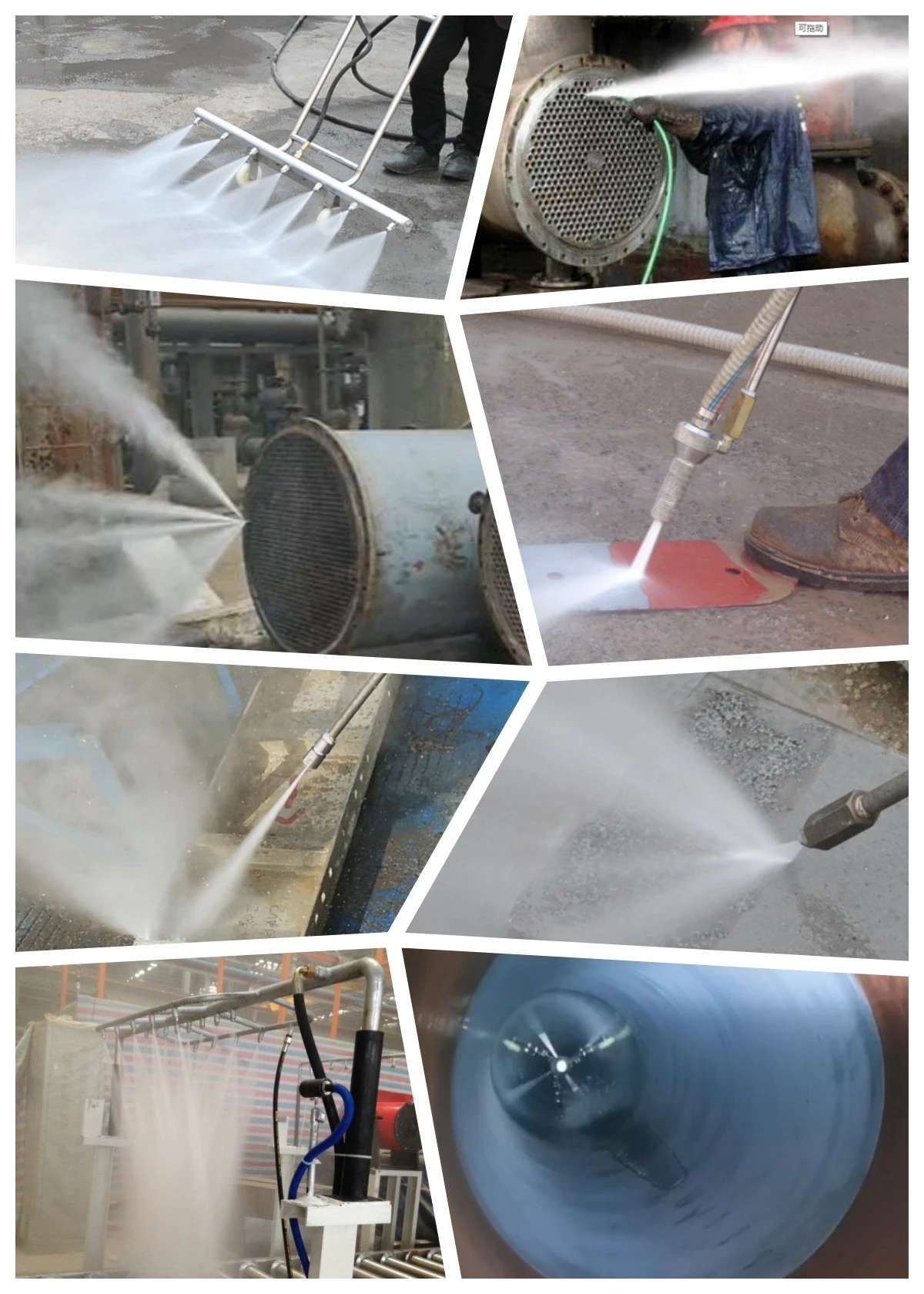 1500bar High Pressure Water Jet Cleaning System application 1500bar High Pressure Water Jet Cleaning System application