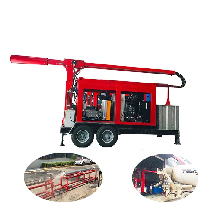 21000psi beton mixer tromme rengøring hydro sprængningsmaskine