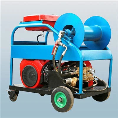 Højtrykssprøjte kloakafløbsrensermaskine